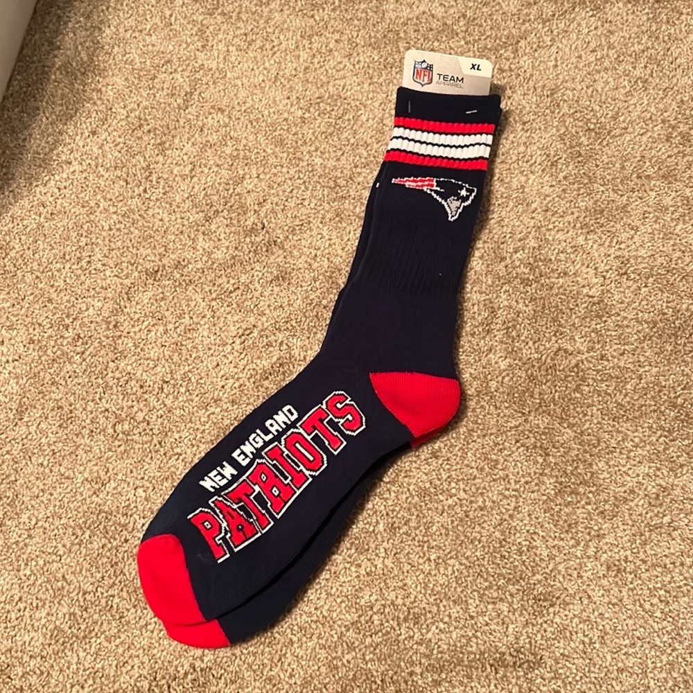 CUSTOM BUNDLE New England Patriots Socks BUNDLE